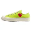 Converse x COMME des GARCONS PLAY Chuck 70 Low “Bright Green”