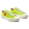 Converse x COMME des GARCONS PLAY Chuck 70 Low “Bright Green”