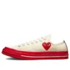 Converse x COMME des GARCONS PLAY Chuck 70 Low “Pristine Red”