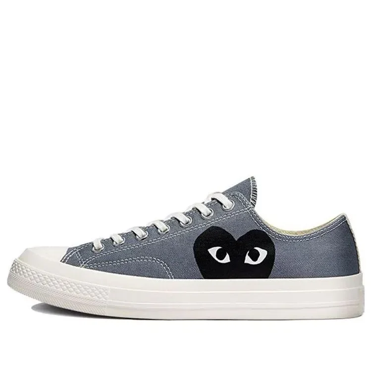 Converse x COMME des GARCONS PLAY Chuck 70 Low “Steel Gray” Converse x COMME des GARCONS PLAY Chuck 70 Low “Steel Gray”