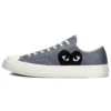 Converse x COMME des GARCONS PLAY Chuck 70 Low “Steel Gray” Converse x COMME des GARCONS PLAY Chuck 70 Low “Steel Gray”