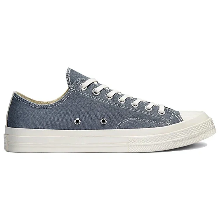 Converse x COMME des GARCONS PLAY Chuck 70 Low “Steel Gray” Converse x COMME des GARCONS PLAY Chuck 70 Low “Steel Gray”