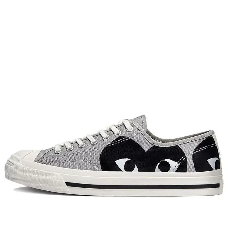 Converse x COMME des GARCONS PLAY Jack Purcell “Drizzle Black” Converse x COMME des GARCONS PLAY Jack Purcell “Drizzle Black”