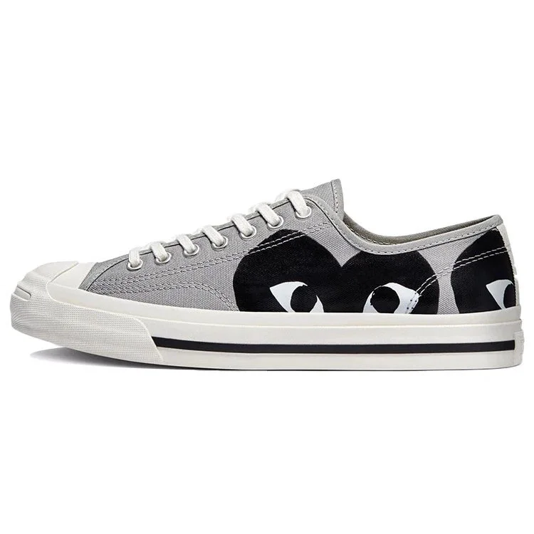 Converse x COMME des GARCONS PLAY Jack Purcell “Drizzle Black” Converse x COMME des GARCONS PLAY Jack Purcell “Drizzle Black”