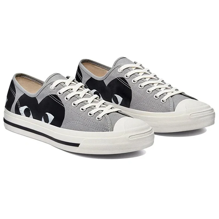 Converse x COMME des GARCONS PLAY Jack Purcell “Drizzle Black” Converse x COMME des GARCONS PLAY Jack Purcell “Drizzle Black”