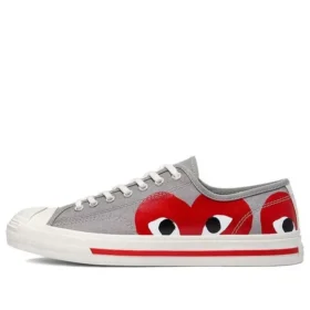 Converse x COMME des GARCONS PLAY Jack Purcell “Drizzle Red”