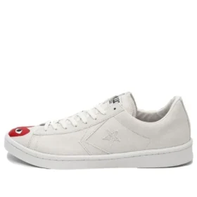 Converse x COMME des GARCONS PLAY Pro Leather “White Red”