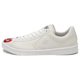 Converse x COMME des GARCONS PLAY Pro Leather “White Red”