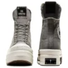 Converse x DRKSHDW DBL DRKSTR OVERDYE Chuck 70 High Top “Grey White”