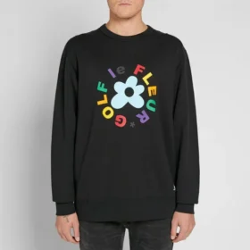 Converse x Golf Le Fleur Crew Sweatshirt Asia Sizing “Black”