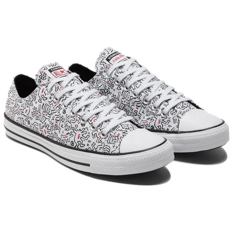Converse x Keith Haring Chuck Taylor All Star Low “Dancing Figures Allover Print” Converse x Keith Haring Chuck Taylor All Star Low “Dancing Figures Allover Print”