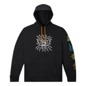 Converse x Keith Haring Fleece Hoodie Asia Sizing “Black”