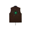 Converse x Patta Four-Leaf Clover Utility Reversible Padded Vest Asia Sizing “Java”