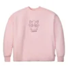 Converse x Pokemon Jigglypuff Sherpa Crewneck Sweatshirt Asia Sizing “Pink”