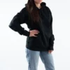 Converse x Shaniqwa Jarvis Pullover Crossover Back Flowers Printing Couple Style Black