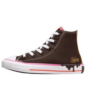 Converse x Wonka Chuck Taylor All Star High Top “Velvet Brown”