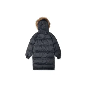 Convertible Long Down Jacket Asia Sizing “Black”