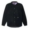 Corduroy Button Shirt Asia Sizing “Black”