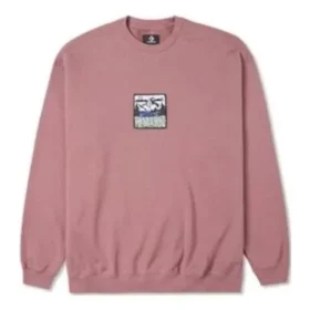 Counter Climate Graphic Crew Sweatshirt Asia Sizing “Pink Mauve”