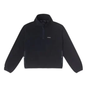 Counter Climate Polar Fleece Half-Zip Popover Asia Sizing “Black”