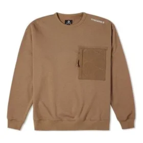 Cozy Utility Crew Asia Sizing “Brown”