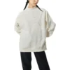 Cozy Utility Crew Asia Sizing “White”