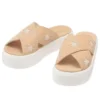 CV Platform Sandals “Beige”