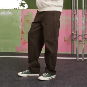 CYOTD Woven Straight Leg Pants Asia Sizing “Brown”