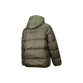 Downfilled Hooded Jacket Asia Sizing “Cargo Khaki”