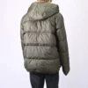 Downfilled Hooded Jacket Asia Sizing “Cargo Khaki”