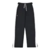 Drawstring White stripe Sweatpants Asia Sizing “Black”