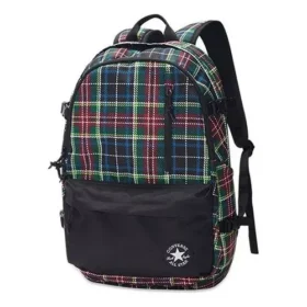 Edge Backpack Plaid “Black”