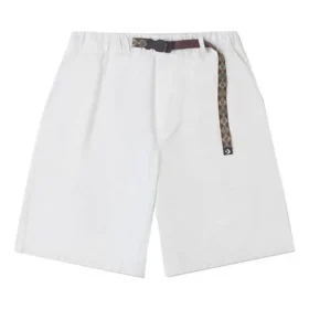 Elevated Lightweight Cargo Short Asia Sizing “White”