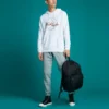 Embroidered Star Chevron Jogger FT Asia Sizing “Grey”