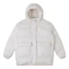 Fashion Mid Down Jacket Asia Sizing “White”