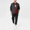 Flight Bomber Full Zip Asia Sizing “Black”