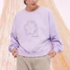 Floral Crewneck Asia Sizing “Lilac”