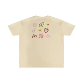 Fruit Logo T-Shirt Asia Sizing “Beige”