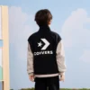 Full Zip Jacket Asia Sizing “Black White”