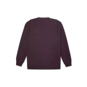 Gender Neutral Converse Shapes Bubble Crewneck Sweatshirt Asia Sizing “Black Currant”