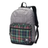 Go 2 Patch Plaid Backpack “Grey”