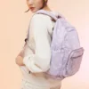 Go 2 Patterned Backpack “Light Purple”