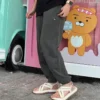 Go-To Chuck Taylor Sneaker Patch Loose Fit Sweatpant Asia Sizing “Grey”