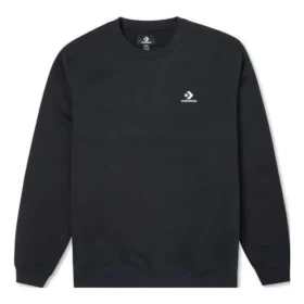 Go-To Embroidered Star Chevron Brushed Back Fleece Crew Sweatshirt Asia Sizing “Black” Go-To Embroidered Star Chevron Brushed Back Fleece Crew Sweatshirt Asia Sizing “Black”