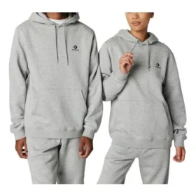 Go-To Embroidered Star Chevron Standard Fit Hoodie Asia Sizing “Vintage Grey Heather” Go-To Embroidered Star Chevron Standard Fit Hoodie Asia Sizing “Vintage Grey Heather”