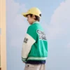 Golf Jacket “Green White”