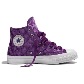 Golf Le Fleur x Chuck 70 Hi “Quilted Velvet Tillandsia Purple”