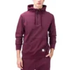 Half Zip Hoodie Asia Sizing “Red”
