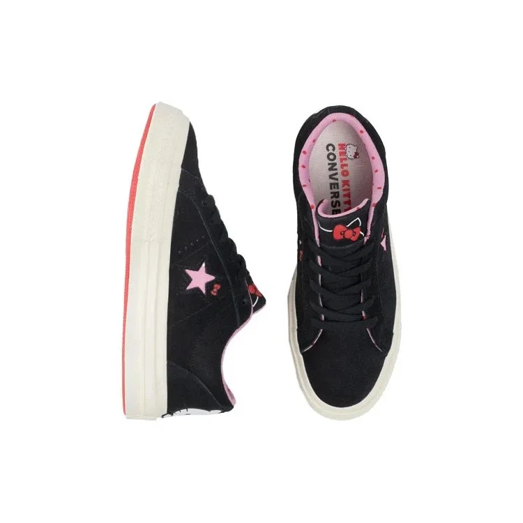 Hello Kitty x One Star Suede Low “Black” Hello Kitty x One Star Suede Low “Black”