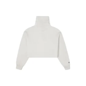 HIGH NECK MOCK Crew White CREAM